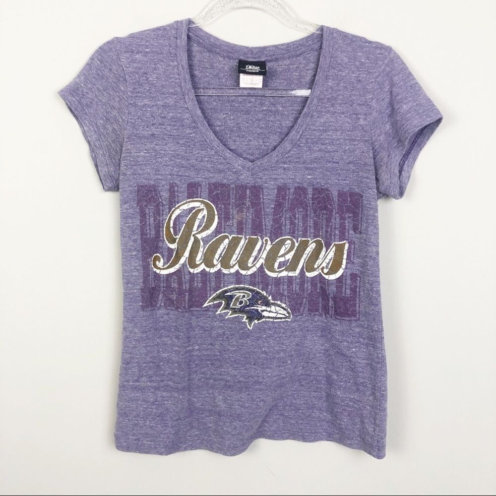 NFL | Baltimore Ravens Womens Graphic Tee V-Neck